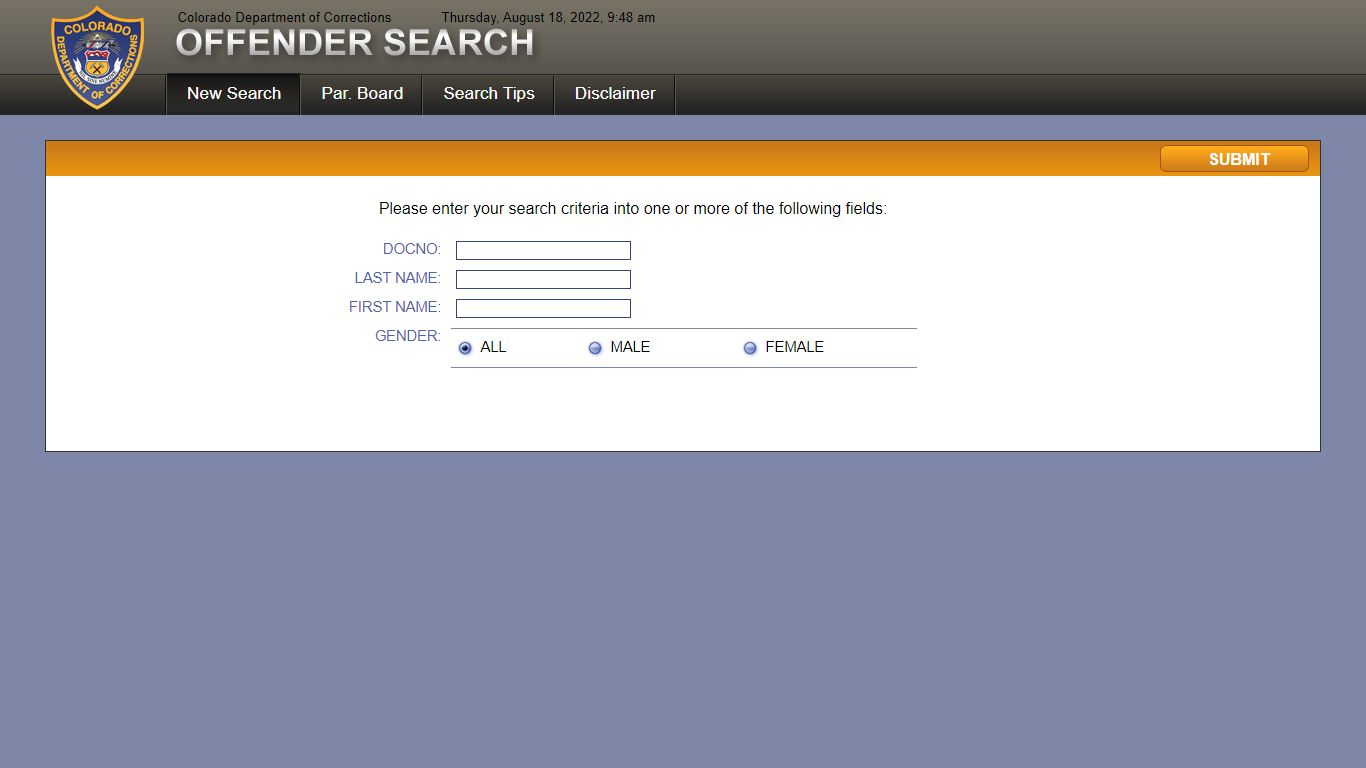 Home | Department of Corrections